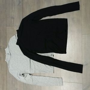 2 ZARA Mock Neck knits